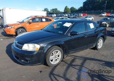 2013 Dodge Avenger Sxt из США, поврежденный, VIN 1C3CDZCGXDN663555
